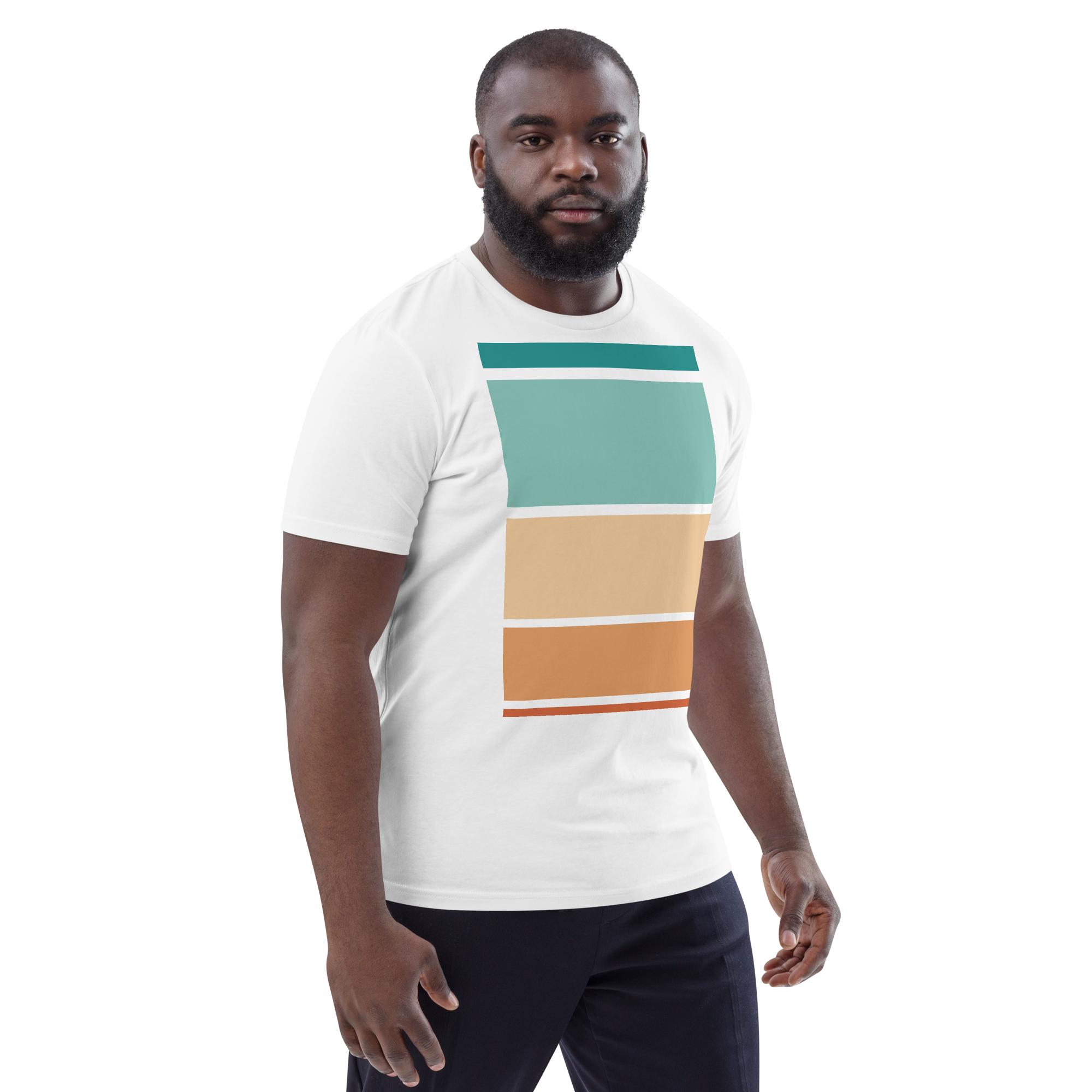 Hl Elevation Stripes Tee