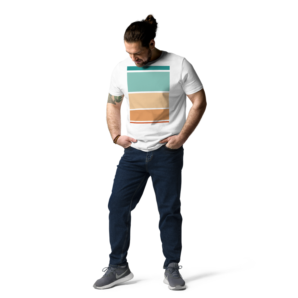 Hl Elevation Stripes Tee